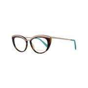 Emilio Pucci Bruna Cat Eye Optiska Ramar med Fodral Brown, Dam