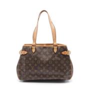 Louis Vuitton Vintage Pre-owned Canvas louis-vuitton-vskor Brown, Dam