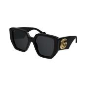 Gucci Stiliga solglasögon Gg0956S Black, Unisex