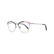 Emilio Pucci Vintage Cat Eye Metall Optiska Ramar Gray, Dam