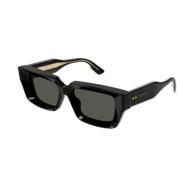 Gucci Stiliga solglasögon för vardagsbruk Black, Unisex