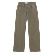 Hoff Khaki Denim Jeans Green, Dam