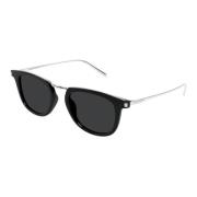 Saint Laurent Snygg Läder Axelväska Black, Unisex