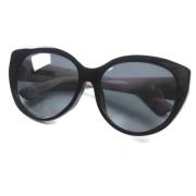 Dior Vintage Pre-owned Metall solglasgon Black, Dam