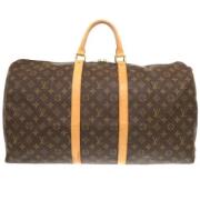 Louis Vuitton Vintage Pre-owned Canvas resvskor Brown, Unisex