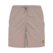 Lyle & Scott Enfärgade Badshorts Rosa Pink, Herr