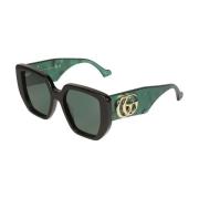 Gucci Stiliga solglasögon Gg0956S Black, Unisex