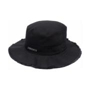 Jacquemus Hats Black, Herr