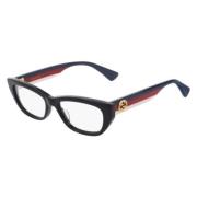 Gucci Stiliga Glasögonbågar Gg0277O Black, Unisex