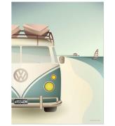 Vissevasse Affisch - 50x70 - VW Camper