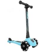 Scoot and Ride MotorvÃ¤g Kick 3 - LED - Blueberry