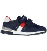 Tommy Hilfiger Skor - Low Cut Velcro - BlÃ¥