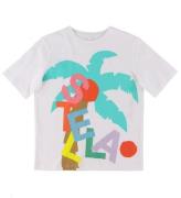 Stella McCartney Kids T-shirt - Vit m. Palmer