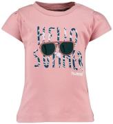 Hummel T-shirt - HMLLoralai - Rosa m. Tryck
