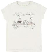 En Fant T-shirt - Creme m. Tryck