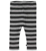 Smallstuff Leggings - Randig - Grey/antracit