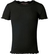 Rosemunde T-shirt - Rib - Svart