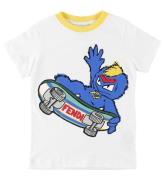 Fendi Kids T-shirt - Vit m. FendiRumi