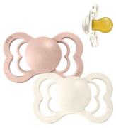 Bibs Supreme Nappar - Stl. 1 - Latex - Blush & Ivory