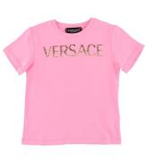 Versace T-shirt - Rosa m. Similisten