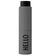 Design Letters Handspirit Dispenser - Hello - 20ml - Dark Grey