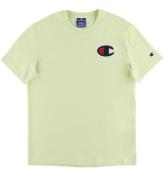 Champion T-shirt - PastellgrÃ¶n m. Logo