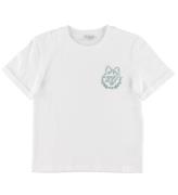 Dolce & Gabbana T-shirt - Vit m. Logo