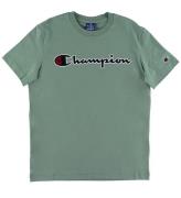 Champion Fashion T-shirt - DammgrÃ¶n m. Logo