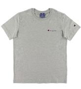 Champion Fashion T-shirt - GrÃ¥melerad m. Logo