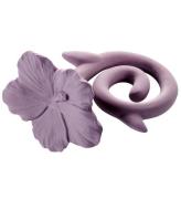 Natruba Bitring - Naturgummi - Hawaii Flower - Purple