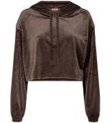 Designers Remix Hoodie - Velour - Cropped - Frances - Mud