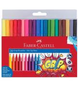 Faber-Castell Tuschpennor - Grip - 20 st - FlerfÃ¤rgad