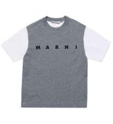 Marni T-shirt - GrÃ¥melerad/Vit