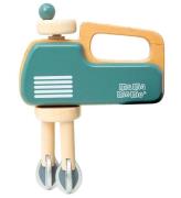 MaMaMeMo Handmixer med. SkÃ¥l - Emerald Green