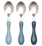 Sebra Sked Set - Rostfritt Steel - Powder Blue