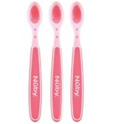 Nuby TemperaturkÃ¤nslig rakning - 3-pack - Rosa