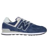 New Balance Skor - 574 - MarinblÃ¥/White