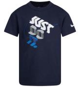 Nike T-shirt - Block - Midnight MarinblÃ¥