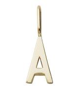 Design Letters HÃ¤nge fÃ¶r Halsband - A - 18K guldplÃ¤terad