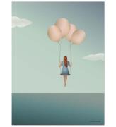 Vissevasse Affisch - 50x70 - Balloon Dream