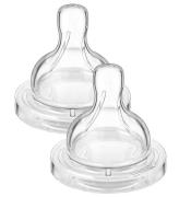 Philips Avent Flasknappar - 2-pack - Classic+ - Slow Flow