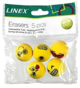 Linex Suddgummi - 5 st - Emojis