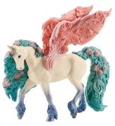 Schleich Bayala - H:14 cm - Blommig Pegasus 70590