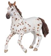 Papo Brun Appaloosa HÃ¤st - L: 13 cm