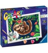 Ravensburger CreArt MÃ¥larset - Sweet Sloths