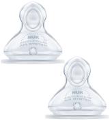 Nuk Flaskesut - First val + - M - 2-pack