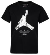 Jordan T-shirt - Jumpman X Nike Action - Svart m. Vit