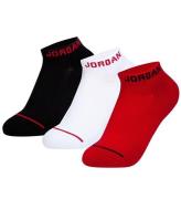 Jordan Ankelstrumpor - 3-pack - Jumpman Cushioned No Show - RÃ¶d/