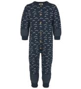 Voksi Onesie - Ull - Poppy Blue