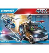 Playmobil City Action - Polishelikopter: Jakten pÃ¥ flyktigt bi